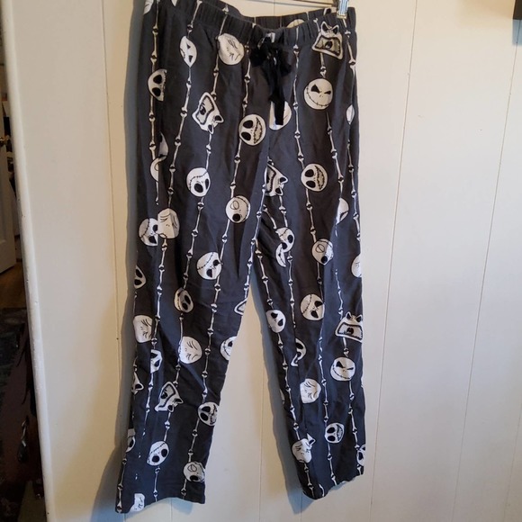 Nightmare before Christmas flannel pajama bottoms small - Picture 1 of 5